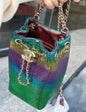 Chanel Luxury Leather Gold Handbag Style 10
