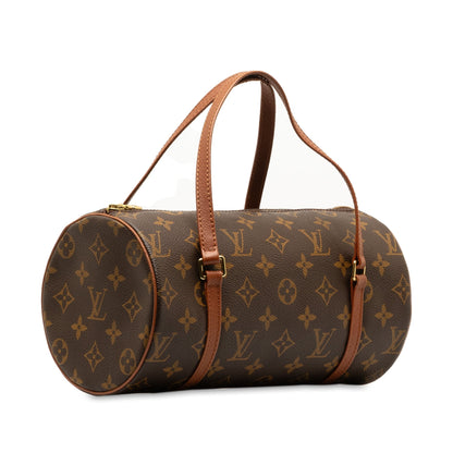 Brown Louis Vuitton Monogram Papillon 26 HandBag