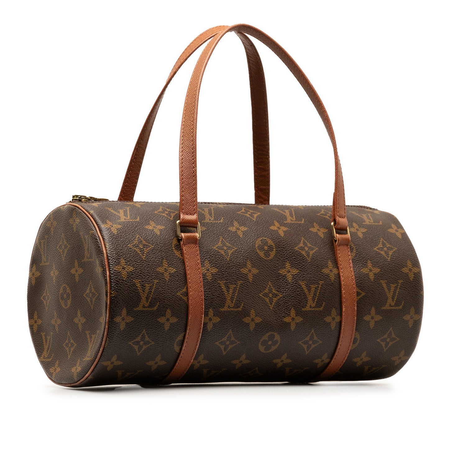 Brown Louis Vuitton Monogram Papillon 30 HandBag