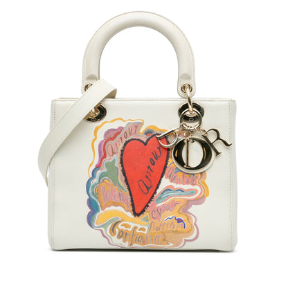 Dior Lady Dior Niki Chain Leather Shoulder Bag