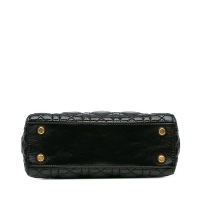 Dior Lady Dior Leather Handbag