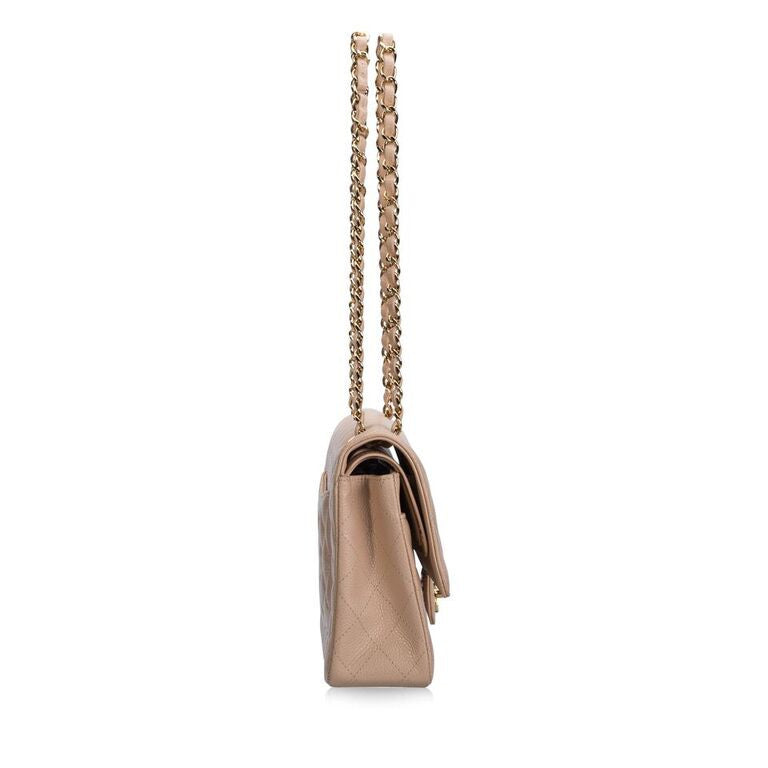 Chanel Classic Flap Caviar Gold Shoulder Bag Style 3
