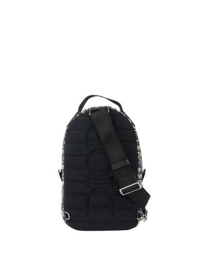 Dior Blue Oblique Canvas Crossbody Sling Bag