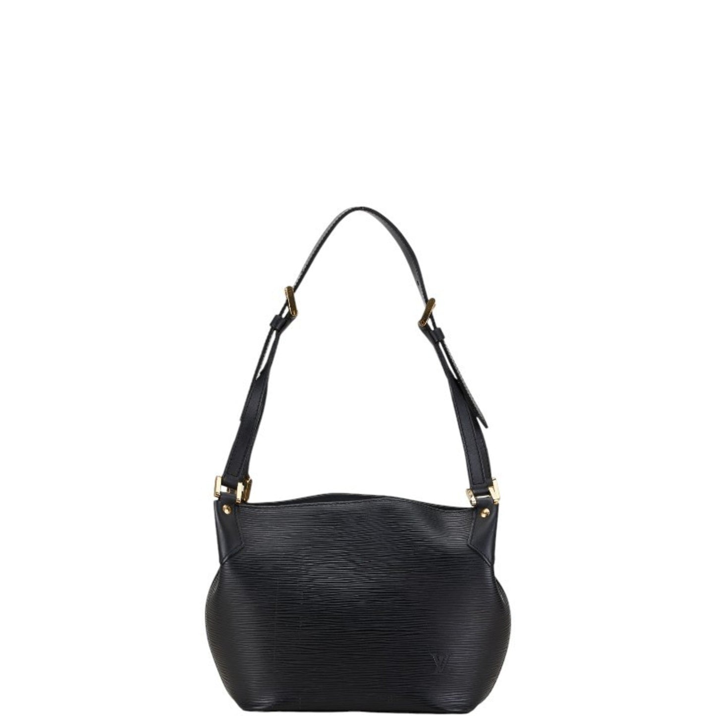 Louis Vuitton  Noir Leather Handbag Shoulder Bag