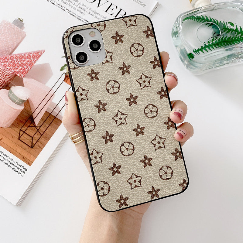 Simple retro letter phone case for Samsung