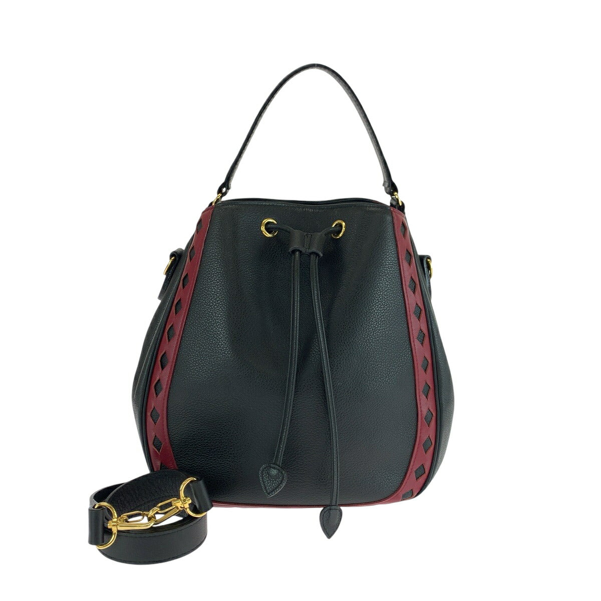 Saint Laurent Leather Red Handbag Style 28