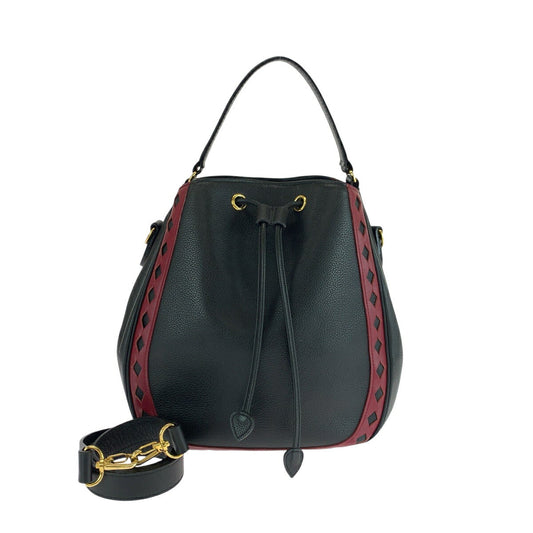 Saint Laurent Leather Red Handbag Style 28