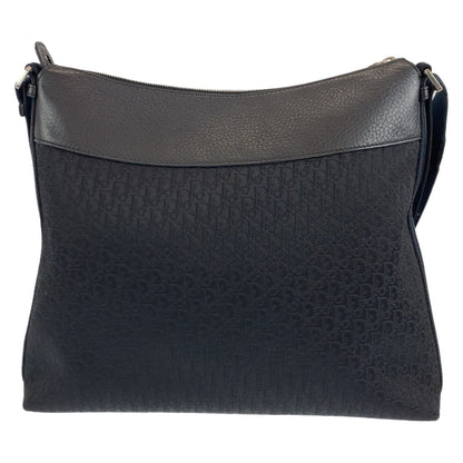 Dior Shoulder Bag Canvas, Leather Black SilverMetal Shoulder bag Messenger bag Trotter Oblique Women(Unisex)