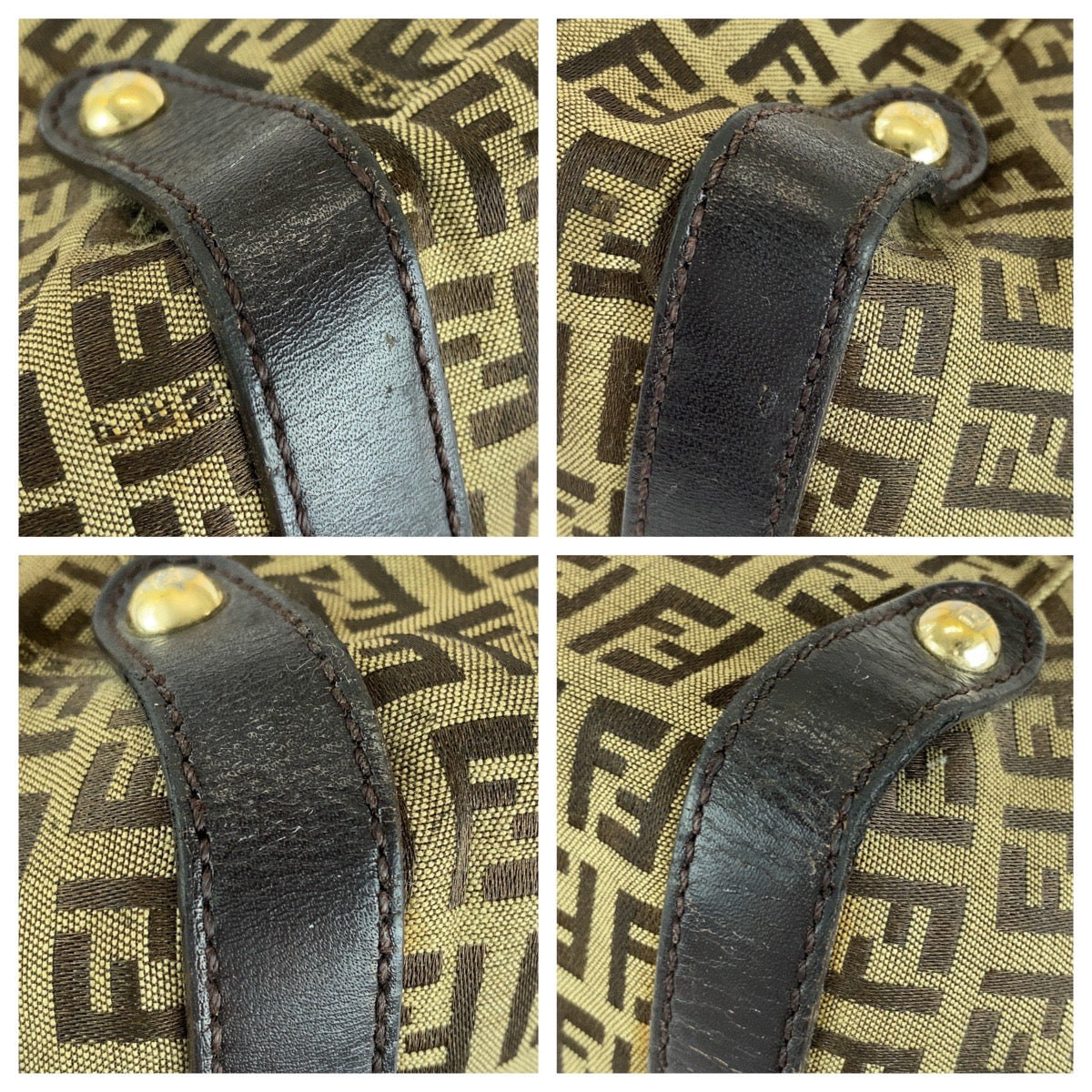 Fendi Luxury Zucchino Red Handbag Style 16