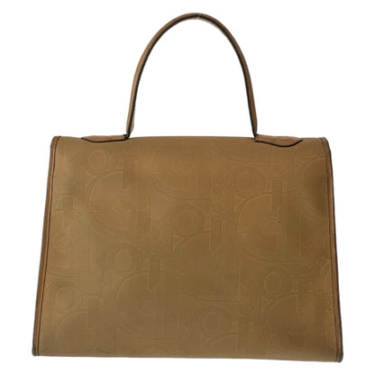 Dior Shoulder Bag Coated canvas, leather Brown Beige Gold Metal Shoulder Bag Handbag 2WAY Trotter Women
