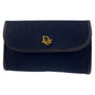 Dior Shoulder Bag canvas Navy Gold Metal Trotter