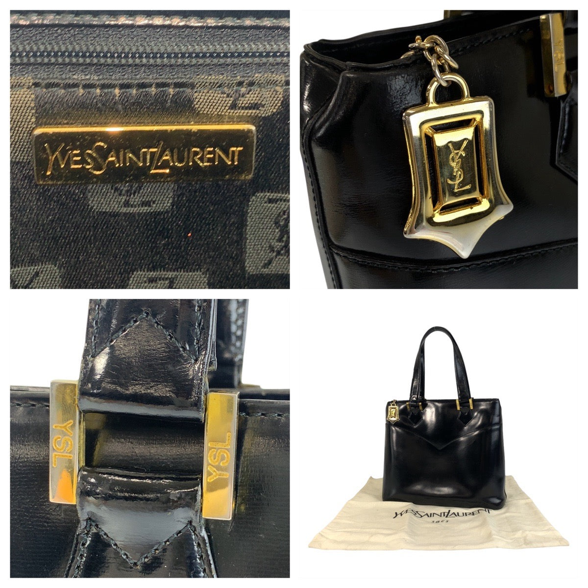 Yves Saint Laurent YSL Leather Handbag