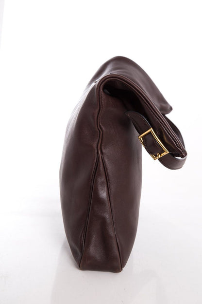 Luxury Hermes Brown Leather Hobo
