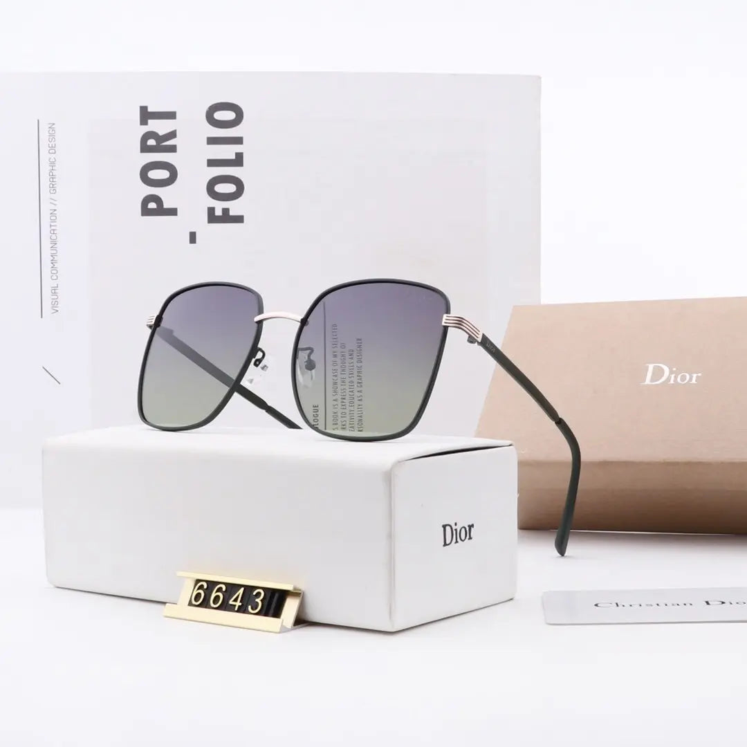 5 COLORS THIN FRAME POLARIZED SUNGLASSES