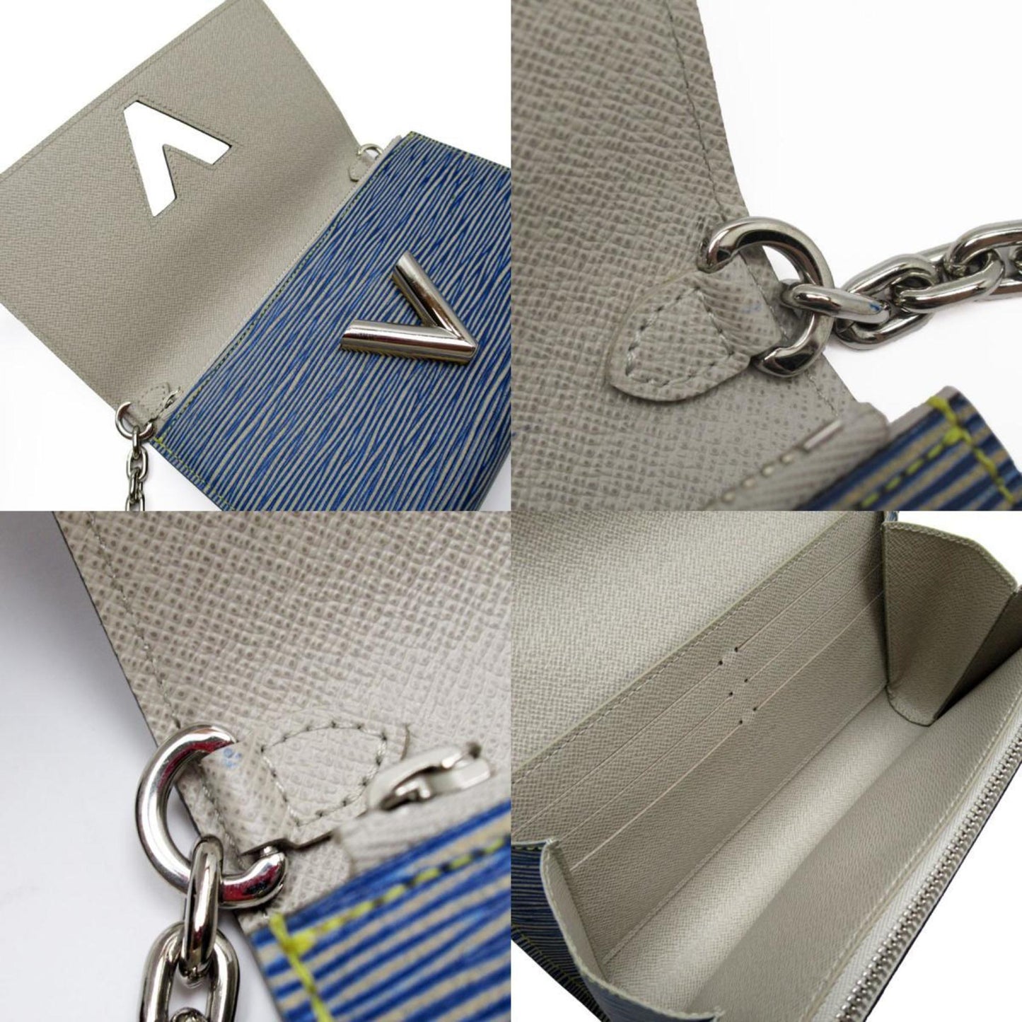 Louis Vuitton  Epi Leather Chain/Shoulder Wallet