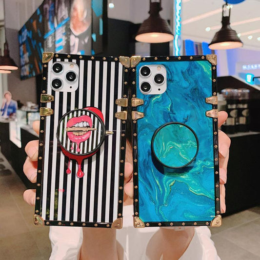 Creative folding stand phone case