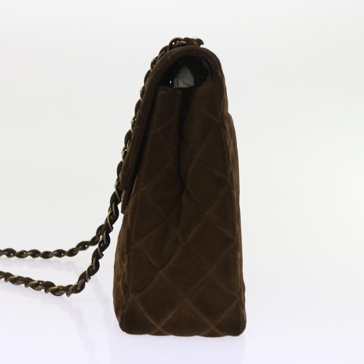 Chanel Brown Chain Shoulder Bag