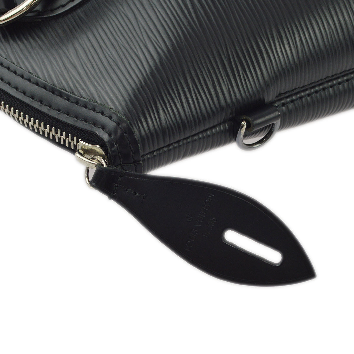 Louis Vuitton 2007 Black Epi Lockit Handbag M42292