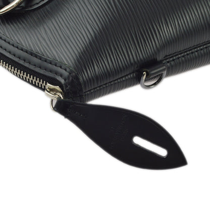 Louis Vuitton 2007 Black Epi Lockit Handbag M42292