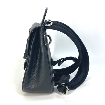 Dior Backpack Calfskin black Bag Gallop Gallop mens