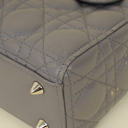 Dior Lady Dior Leather Handbag Style 87