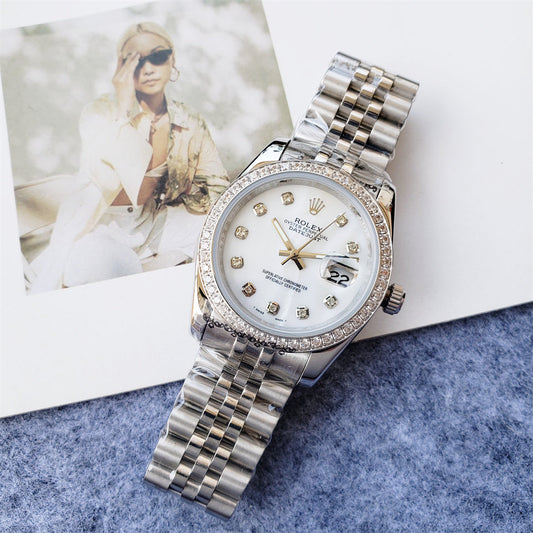 Rolex Datejust 36mm White Dial Silver