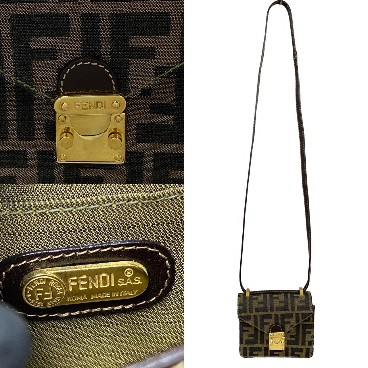 Fendi Luxury Leather Red Handbag Style 52