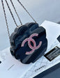 Chanel 2018 Strass In The Forest Camellia Evening Bag In Pink