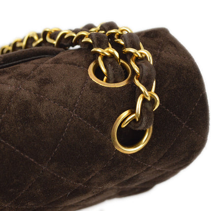 Chanel Flap Medium Classic Brown Shoulder Bag Style