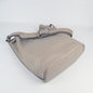 Luxury Hermes Nappa Leather Shoulder Bag Grey Silver
