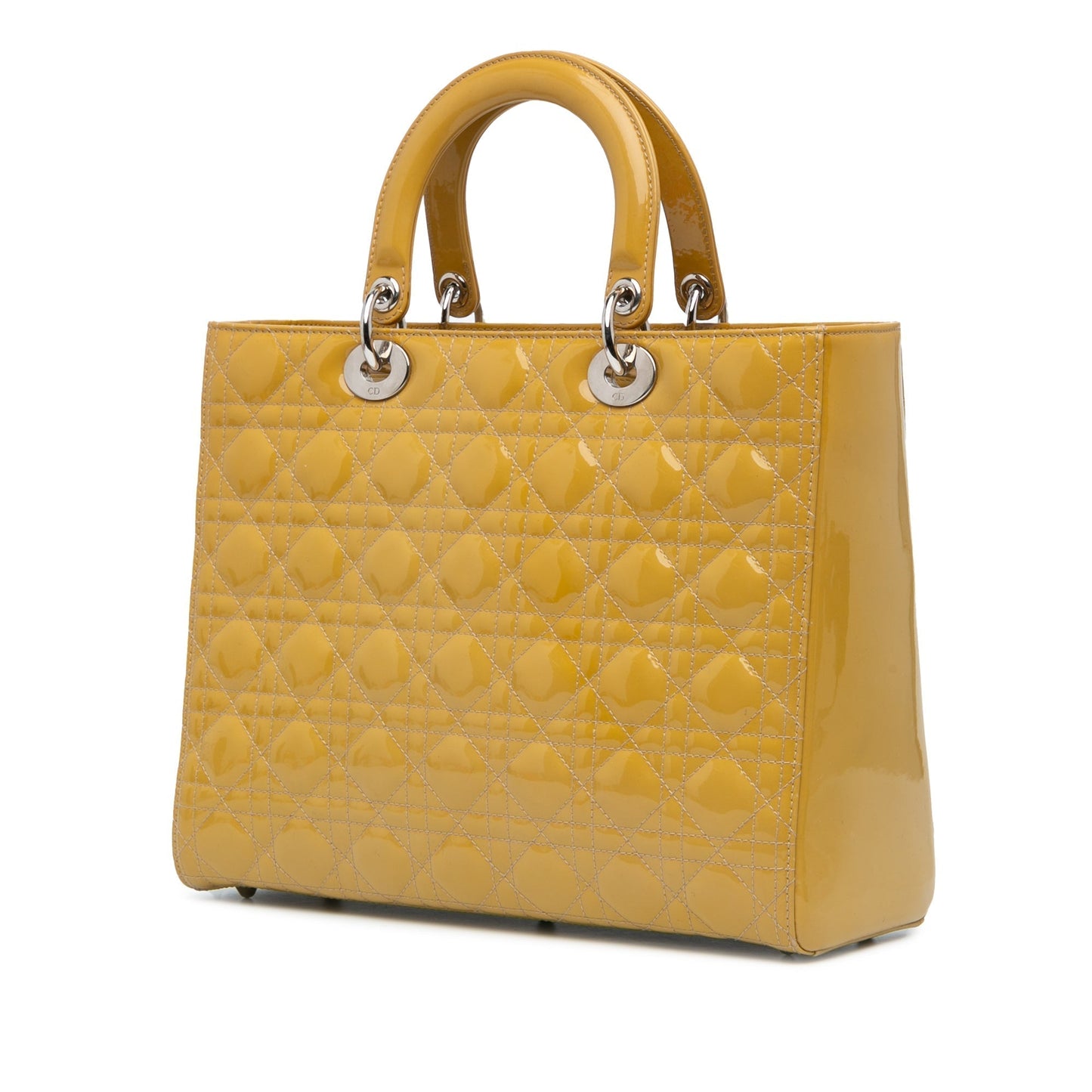 Dior Lady Dior Leather Shoulder Bag