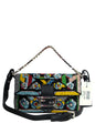 Fendi NWT Floral Beaded Micro Mini Baguette Crossbody Bag