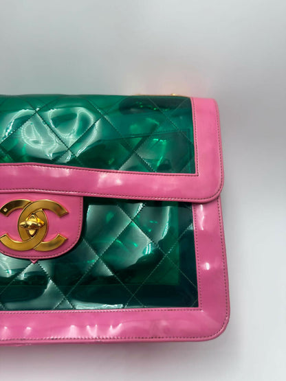 Chanel 2018 Coco Splash Pvc Flap