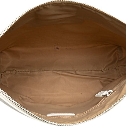 Dior Leather Canvas Crossbody Bag