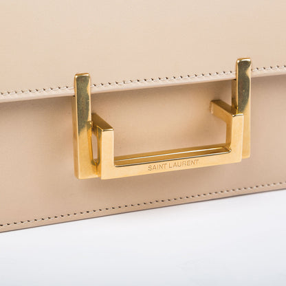 Saint Laurent Luxury Leather Red Clutch Style 9
