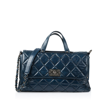 Chanel Quilted Convertible Boy Tote