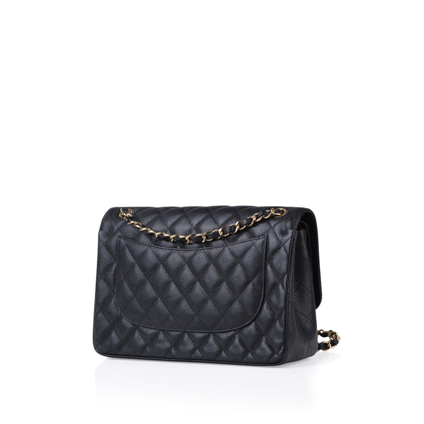 Chanel Classic Flap Caviar Black Shoulder Bag Style 131