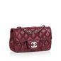 Chanel Classic Flap Caviar Silver Shoulder Bag Caviar