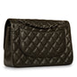 Chanel Classic Flap Caviar Grey Shoulder Bag