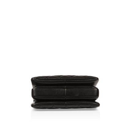 Chanel Lambskin Black Shoulder Bag Style 22