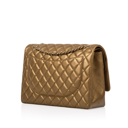 Chanel Classic Flap Bag Maxi - Gold