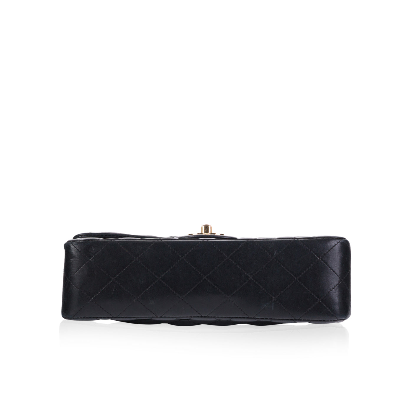 Chanel Classic Flap Lambskin Black Shoulder Bag Style 274