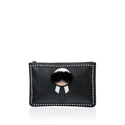 Fendi Peekaboo Leather Red Handbag Style 60