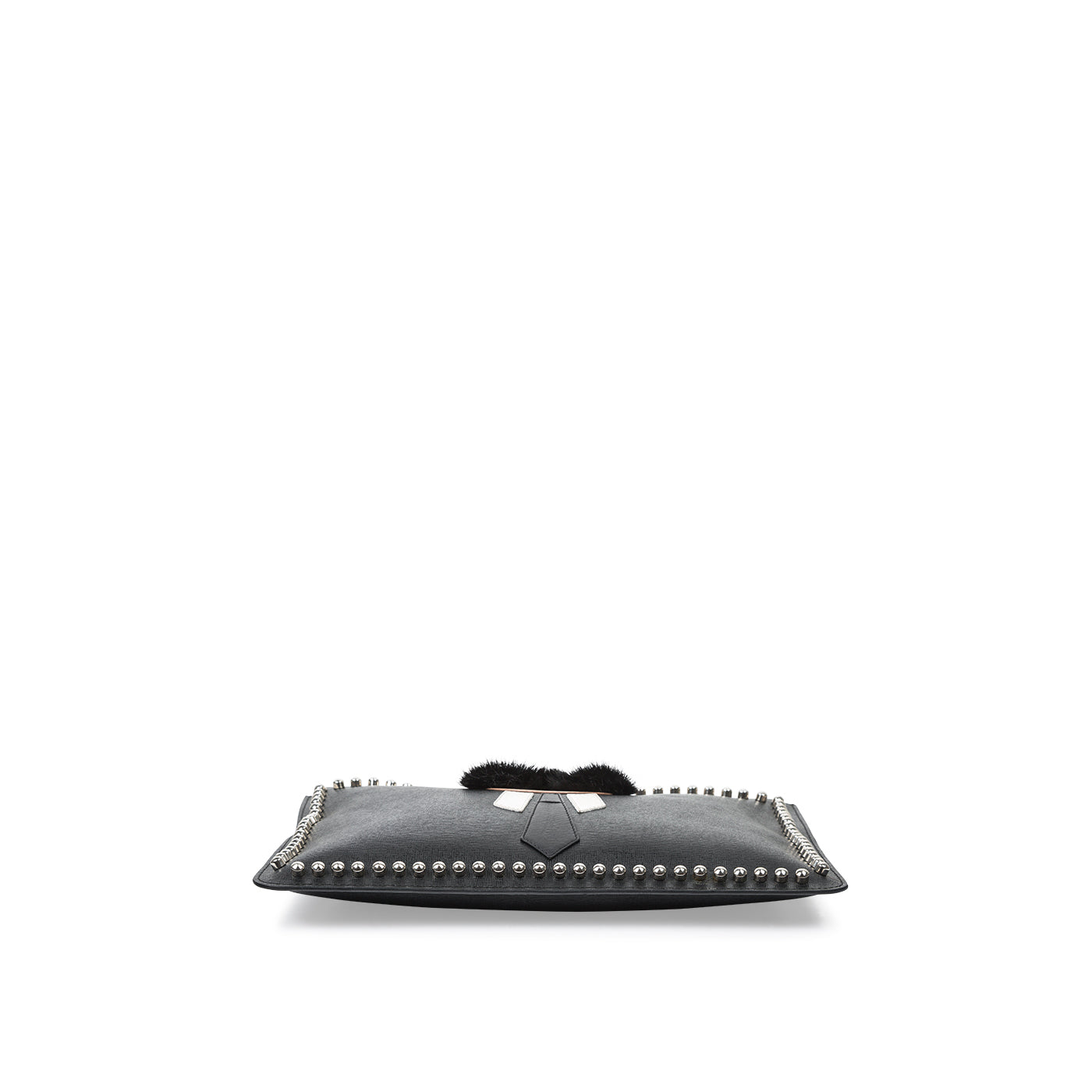 Fendi Luxury Leather Red Clutch Style 5