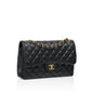 Chanel Classic Flap Caviar Black Shoulder Bag Style 128