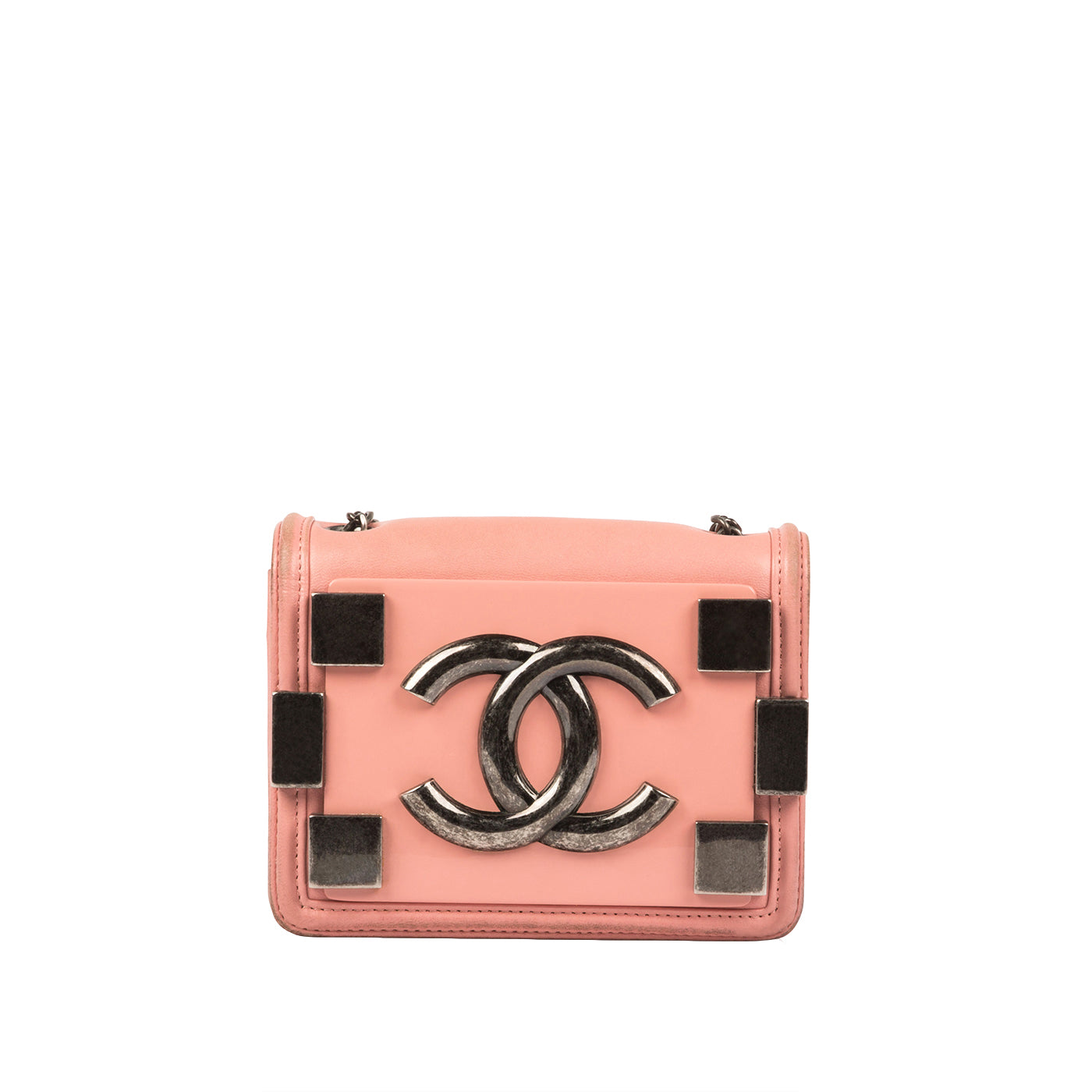 Chanel Boy Bag Lambskin Red Shoulder Bag Lambskin