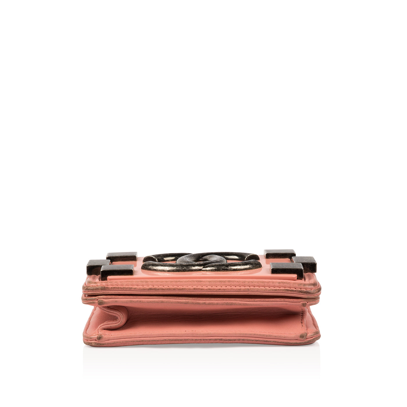 Chanel Boy Bag Lambskin Red Shoulder Bag Lambskin