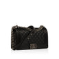 Chanel Boy Bag Caviar Black Shoulder Bag Style 16