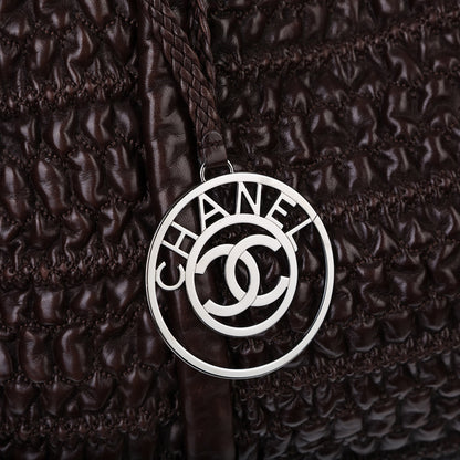 Chanel Interwoven Leather Tote