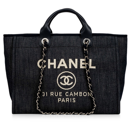 Chanel Cambon Tweed Gold Tote Bag Style 3